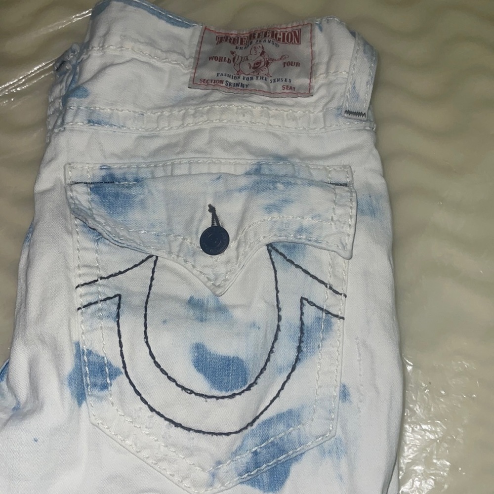 Exclusive blue and white camo pants‼️